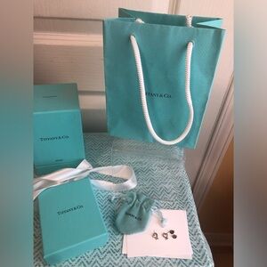 Tiffany & Co. Paloma Picasso heart earrings 925